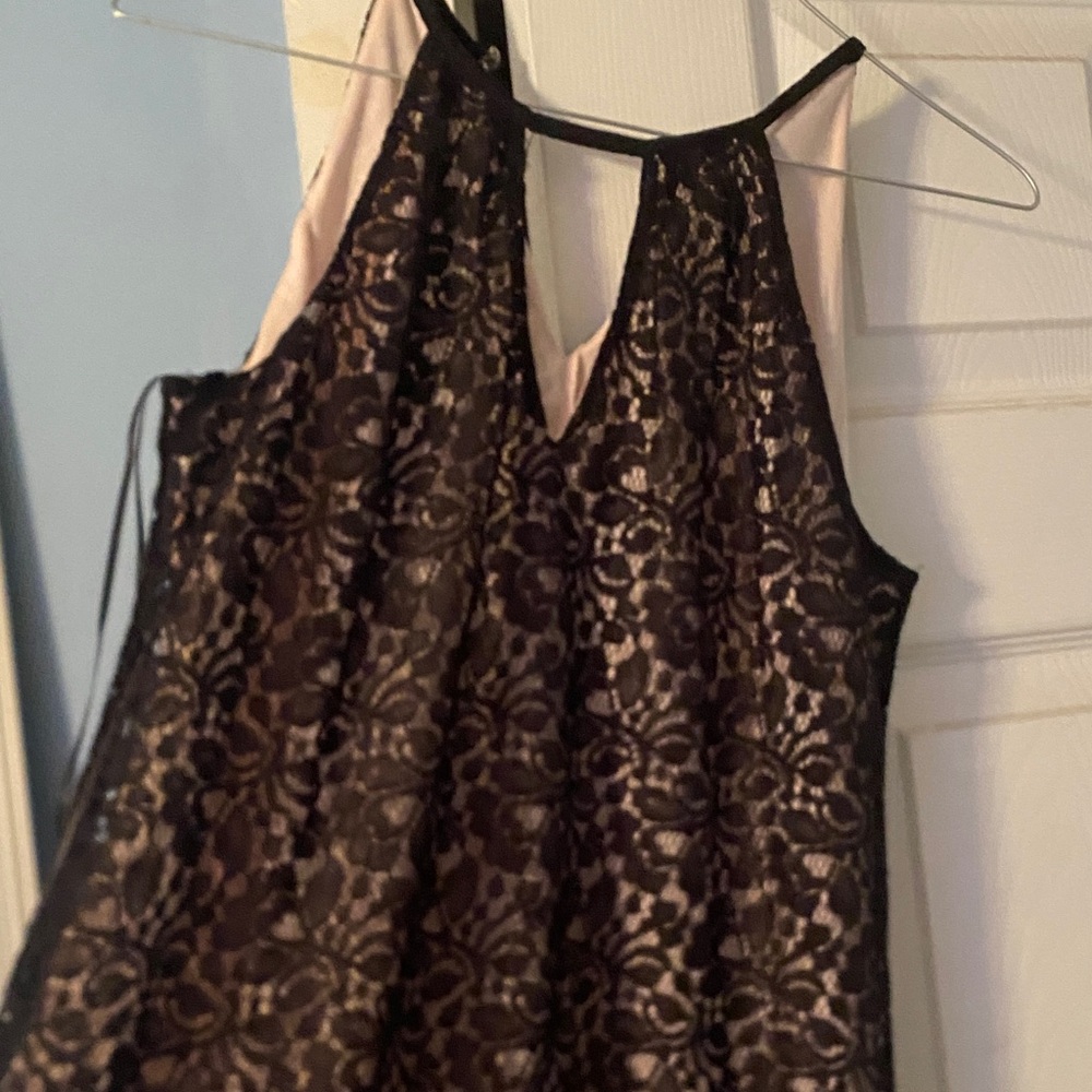 Kohl's Black Lace Dress